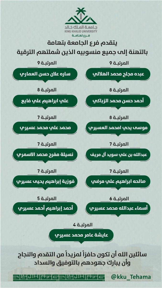 فرع جامعة الملك خالد بتهامة tweet media