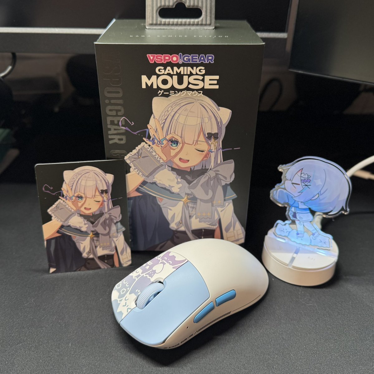 花芽すみれEdition】 VSPO! GEAR ゲーミングマウス #ぶいすぽ