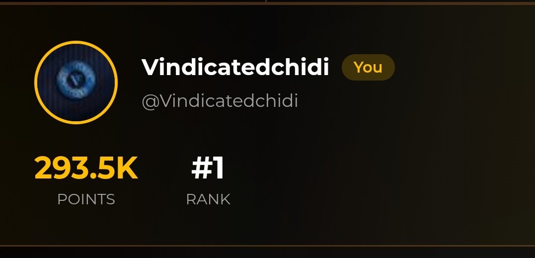 I have always targeted 300k points...

Before midnight, it will be achieved.

My journey on <a href="/Zetarium_/">Zetarium</a> will officially come to an end..

I see what guys are doing on the discord channel. Those efforts won't be in vain.

Small accounts must win.

Shalom 🙏