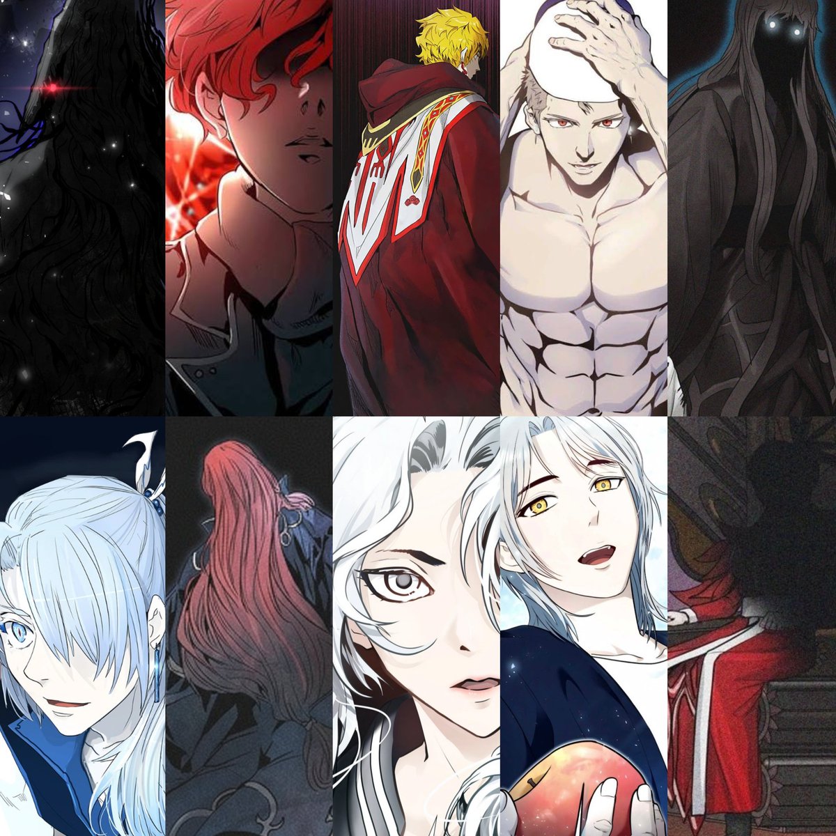 #TowerOfGod
#حرق_تاور
Finally we have Top 10 high rankers in the tower