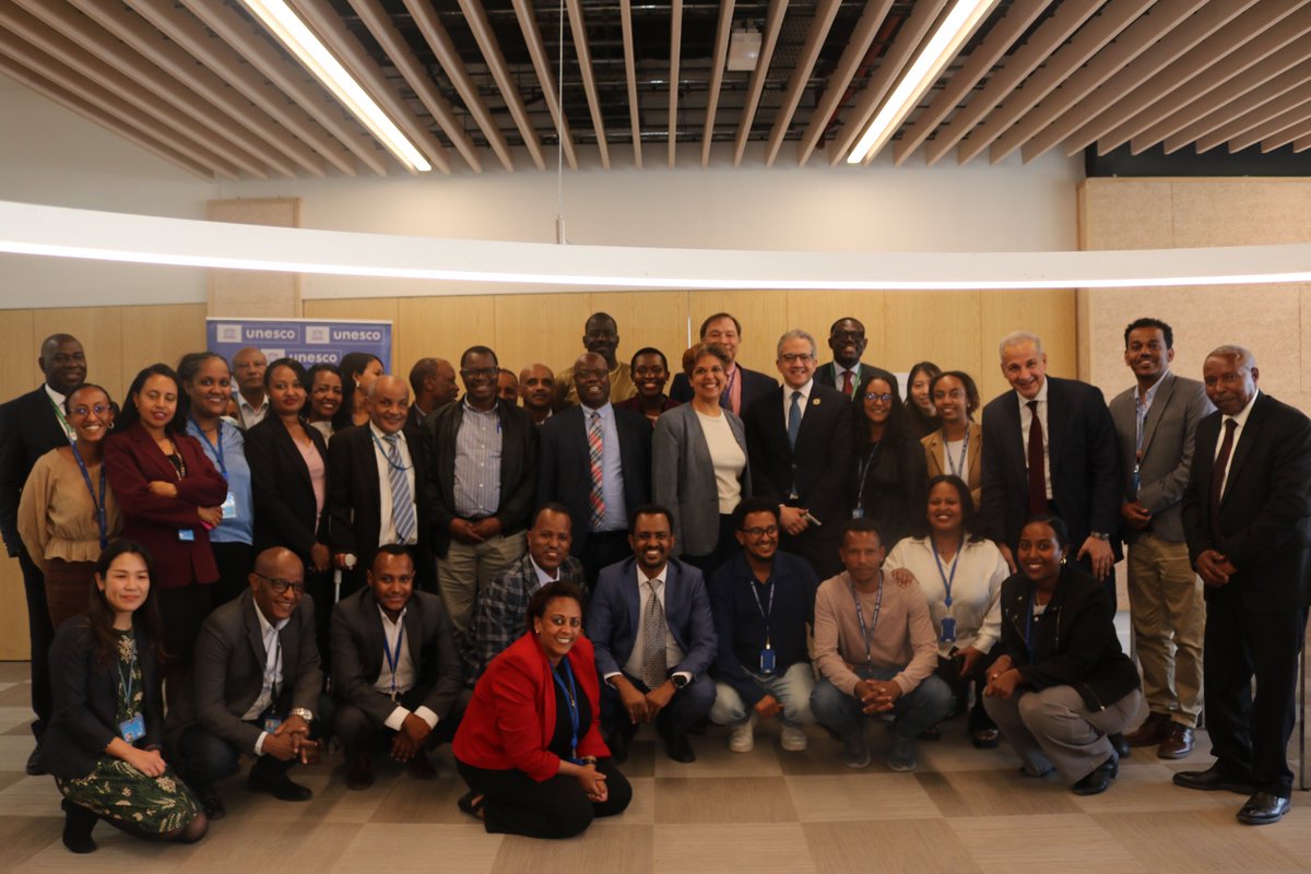 UNESCO to AU,UNECA,Ethiopia tweet media