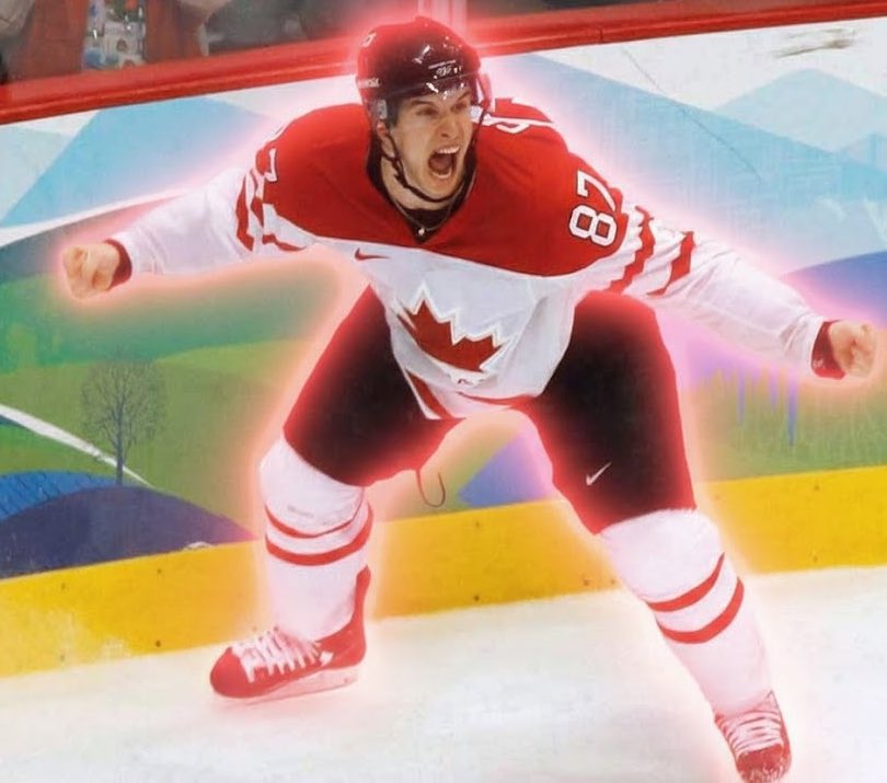 Most points at the Olympics (Active Players): 

1. Crosby: 16 points (7G + 9A) in 16 GP
2. Malkin: 15 points (6G + 9A) in 16 GP 
3. Slafkovský: 13 points (10G + 3A) in 10 GP

McDavid has 9 points (2G + 7A) in 3 GP. Crazy that after just 3 games he’s already climbing the list!