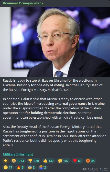 This is why the corrupt orange traitor in the WH blames Zelenskyy.