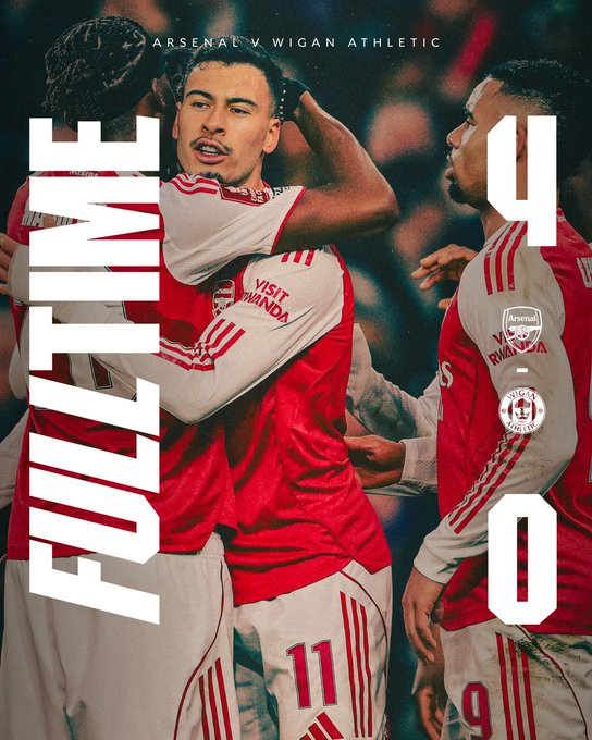 arsenalmtc's tweet photo. Booking our spot in the Fifth Round 🎩 https://t.co/UWREp1dW3E