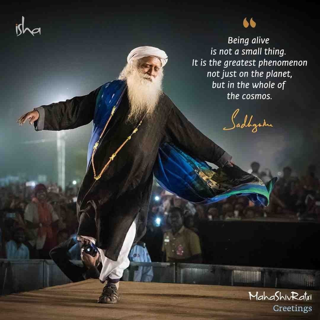 AgarwalNishchal's tweet photo. #mahashivaratri2026 #sadhguru #isha #PoweredByAdiyogi #SadhguruInLucknow 🙏 
Time is now 🤟 https://t.co/2fGPBaAYyy