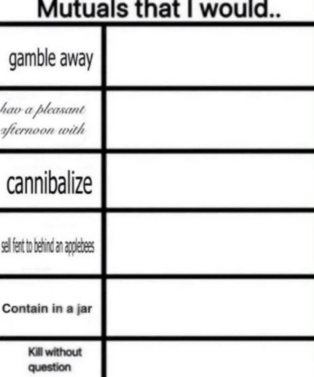 more  !!!!! I like doing these
interact plz