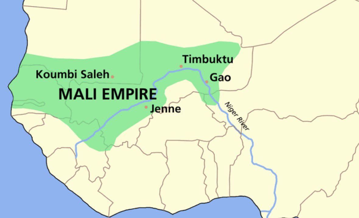 المقصود ببلاد غانة هي مملكه قديمة تقع معظم اجزائها وعاصمتها في موريتانيا 🇲🇷