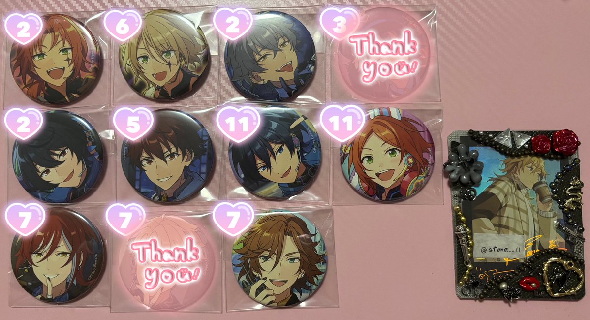 交換/譲渡】あんさんぶるスターズ あんスタ コレクション缶バッジ 2025