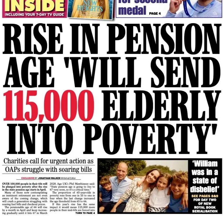 AnnJohn30914404's tweet image. Age UK warns a rise in state pension age will plunge more than 100K people into poverty when it rises to 67 in March 2028.  Many aren't aware of the changes &amp;amp; it will crush those already struggling with soaring bills. The DWP says it's committed to tackling poverty in all ages.