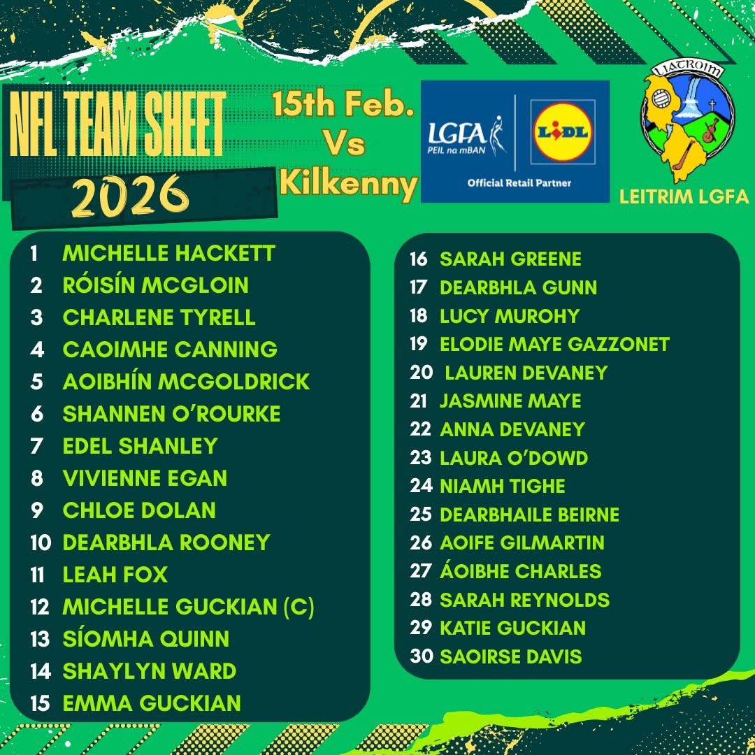 Leitrim LGFA tweet media