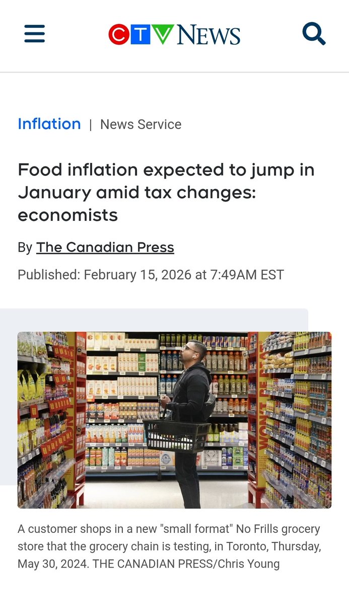 🚨NEW - The state media is prepping you for 

MORE expensive food ... (if you can believe that is even possible)

..because the government is collecting MORE tax on it

.... to fund food banks ...because food prices are so high 

Welcome to the communist death spiral.