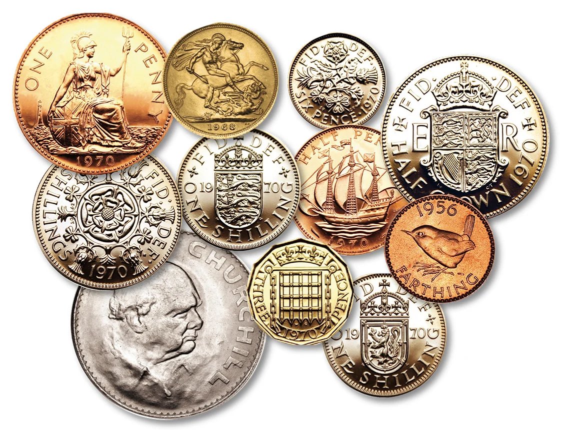 DanielJHannan's tweet image. Fifty-five years ago #OTD we sundered ourselves from our fathers, replacing our handsome and ancient coinage with a decimal system.