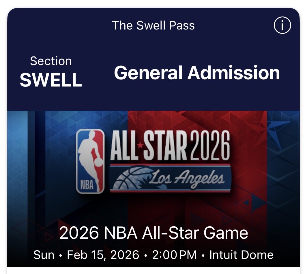 Today is here.  LFG!
#ClipperNation #TheSwell #MakeWaves #NBAAllStar26