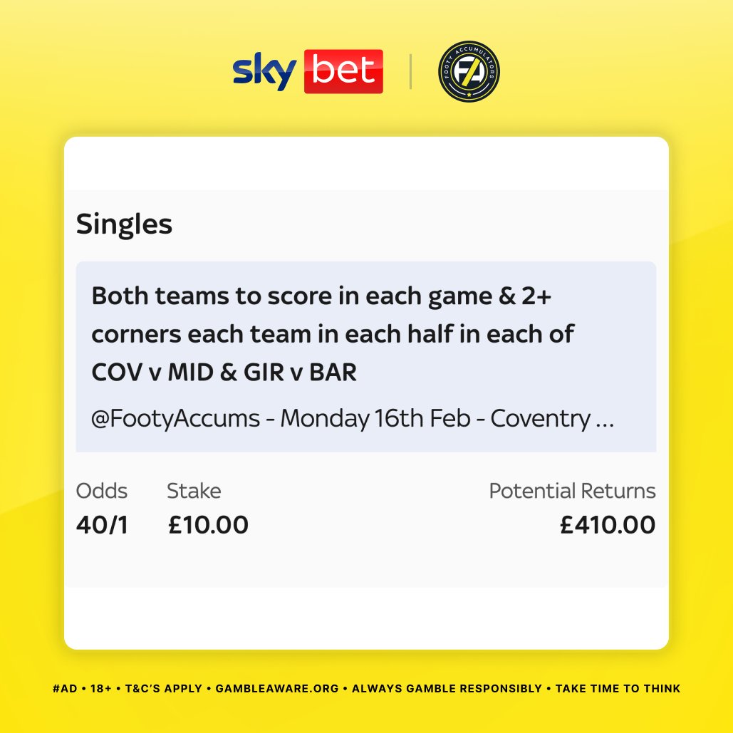 Footy Accumulators tweet media