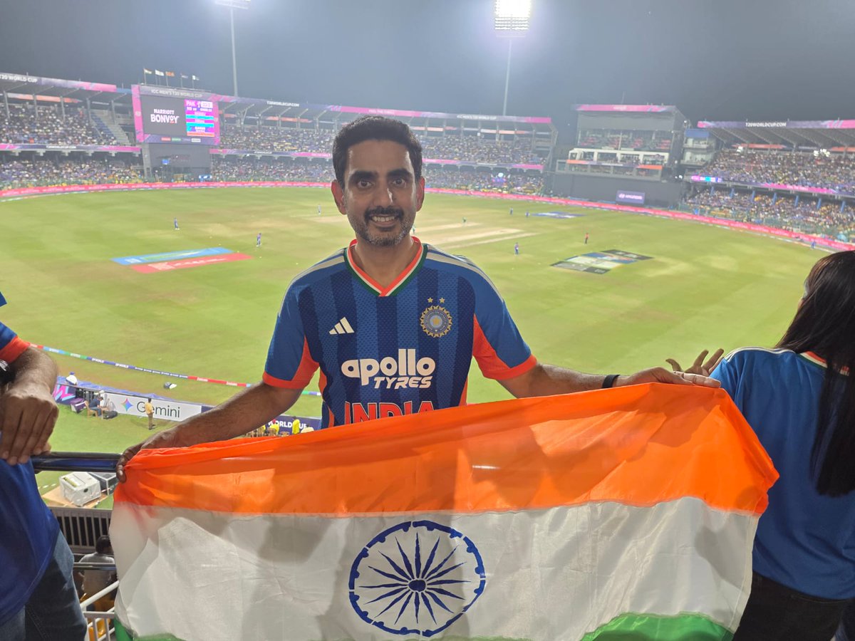 naralokesh's tweet photo. Colombo is buzzing tonight! 🔥
And I’m cheering for Team India as the giants clash - India vs Pakistan!l There’s nothing like the thrill of cricket uniting millions with one heartbeat.
Let’s go boys - make the nation proud!
#INDvsPAK https://t.co/xVRkfFMK4U