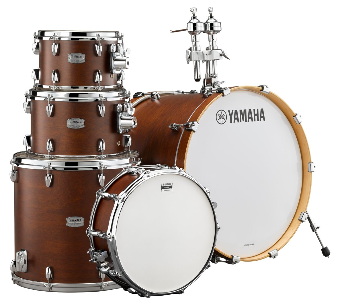 YamahaMusic_Jp's tweet image. 先週末の2月14日はバレンタインデーでしたね🍫今週はカラー名に「チョコレート」がついているドラムからスタート！チョコレートサテンといいます✨

#月曜の朝 #週のスタート #ドラムセット #TourCustom #チョコレートサテン #ヤマハ