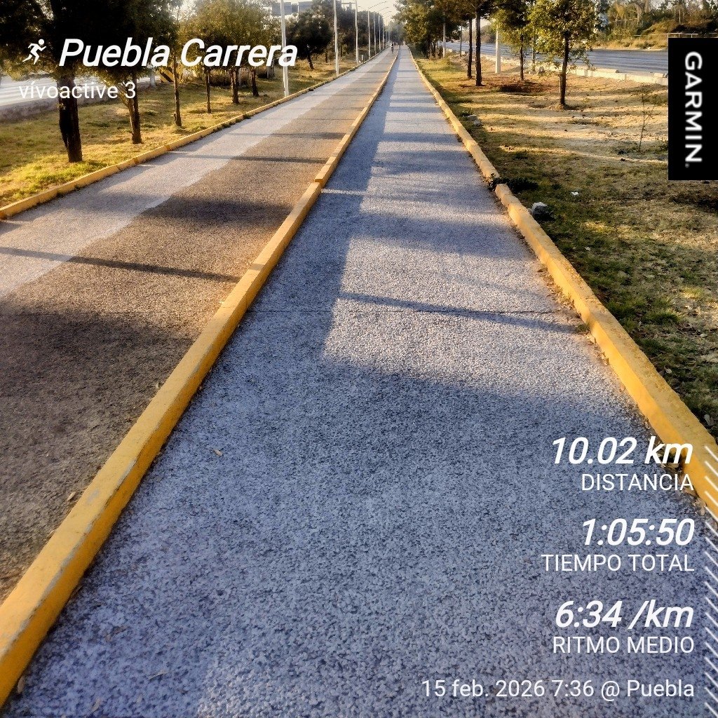Todo camino por muy largo que sea comienza con un pequeño paso 😊 #FelizDomingo #SumandoKMx #CorroAMiPaso #MeEncantaCorrer <a href="/Comunirunners/">Comunirunners</a> <a href="/ManicomioRunner/">Manicomio Runner \m/ 🤪 \m/</a> <a href="/MeEncantaCorrer/">Me Encanta Correr</a>