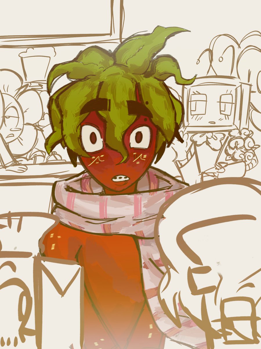 I'm kind of late but okk
🍓🎈

#looey #Sprout #dandysworld #dandysworldfanart #berryfunny