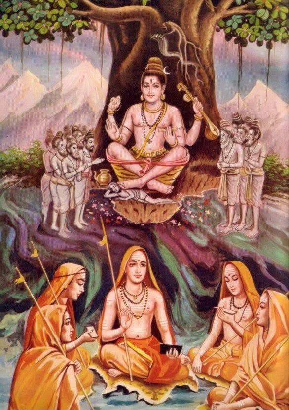 Kal_Chiron's tweet photo. There is this one too which I absolutely adore. ShivaShankara in his dakshiNāmurti form. 

Very nice rendition of Stotra with crisp pronunciations. 

Nice day spent. Listened to various Shankara bhajans and stotrams. Shri Rudrābhisheka in morning. 

https://t.co/4690Q3ZN0Q https://t.co/No4pIevV6s