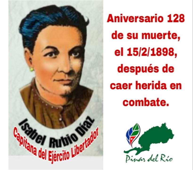 Su coraje y valentía la conviertieron en la Capitana de Occidente.  Isabel Rubio Díaz, ejemplo e inspiración para la mujer cubana.  #CubaViveEnSuHistoria #PinardelRío