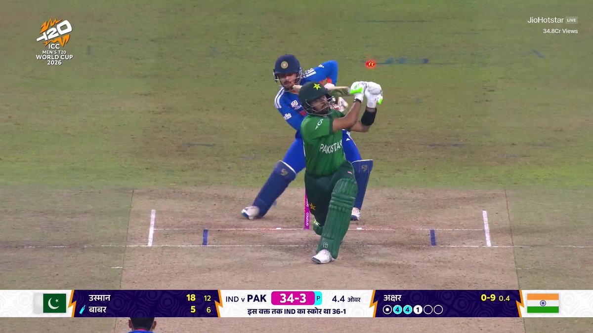🚨FOURTH WICKET FOR TEAM INDIA🚨
AXAR PATEL STRIKES🔥🔥
BOBZY AZAM GONE 💀 
#INDvsPAK #INDvPAK
#T20WorldCup2026