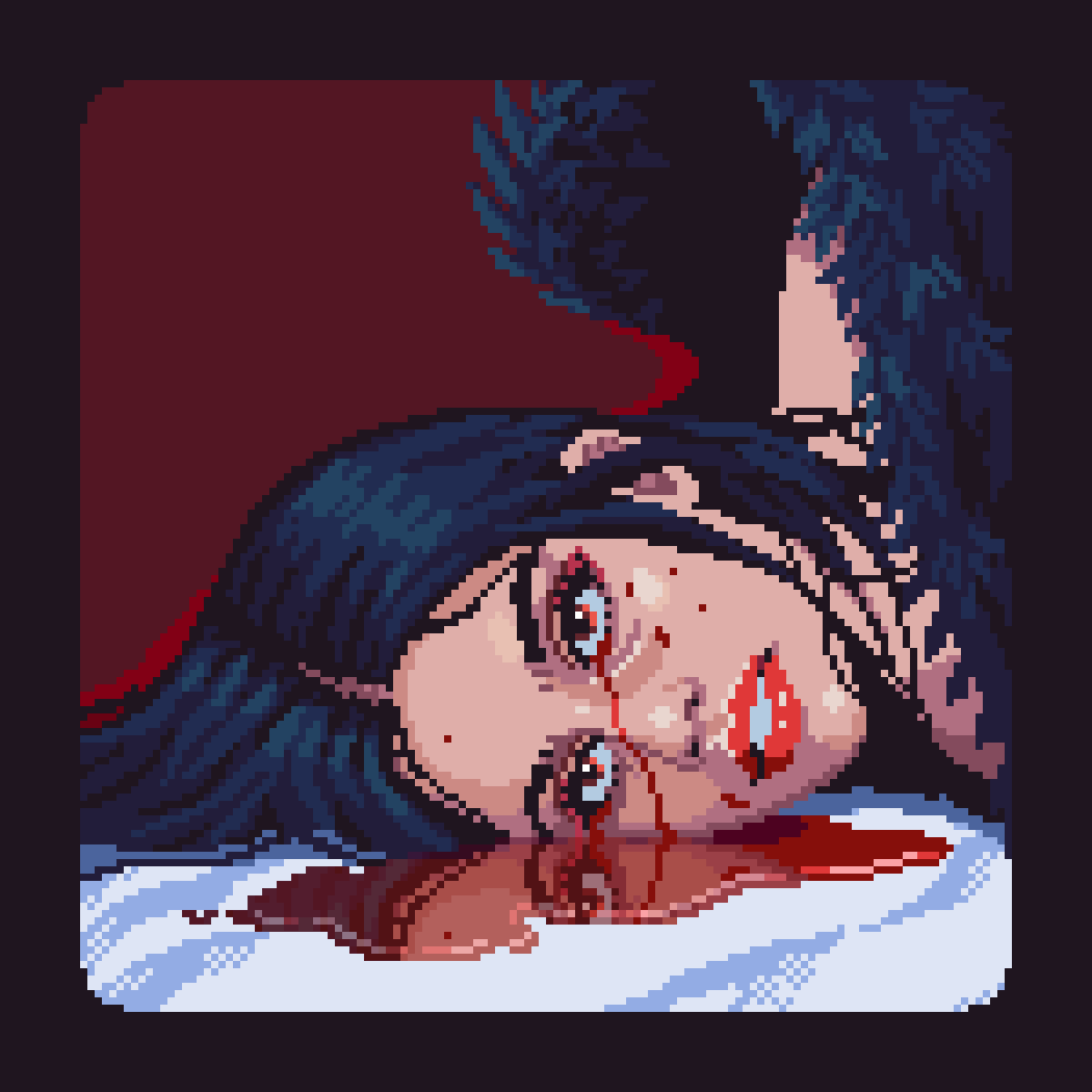 Así han caído (128x128)
#pixelart #portrait #Aseprite