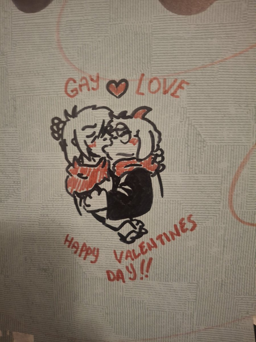 FuzzyPickler's tweet image. Spreading a little bit of love❤️❤️❤️ #kralsei #DELTARUNE #ValentinesGay