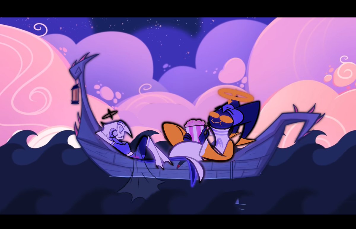 AKNURWXX's tweet image. Oh Lute! #Hazbinhotel #hellaverse #Guitarspear