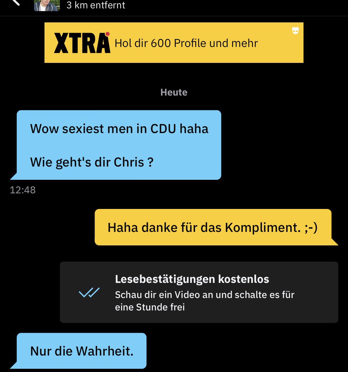 Invictus1577019's tweet photo. Feministen würden wieder „Catcalling“ oder „Sexismus“ rufen. Ich nehme es einfach wie es ist: Ein Kompliment.

#Kompliment #LGBTIQ #Gay #CDU https://t.co/V2RJmYoBqs