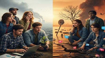 Openthemag's tweet image. Generation Climate: Why #Eco-Anxiety Divides #GenZ and Millennials: When the future shrinks: Time, Trust and the Politics of Climate Generations, writes Anusreeta Dutta.
openthemagazine.com/columns/genera…