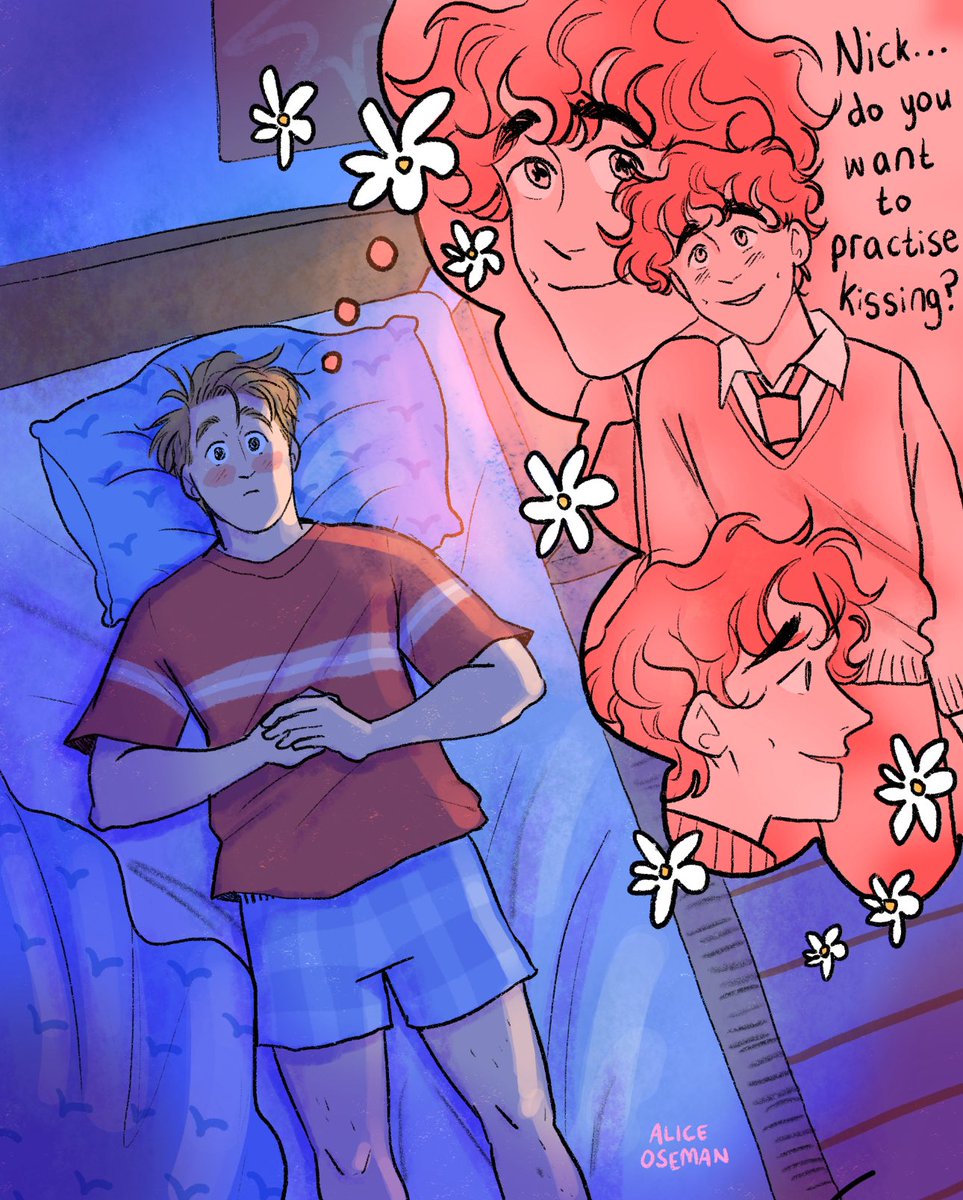 loelocke's tweet image. still thinking about how much nick and charlie wanted to kiss eachother