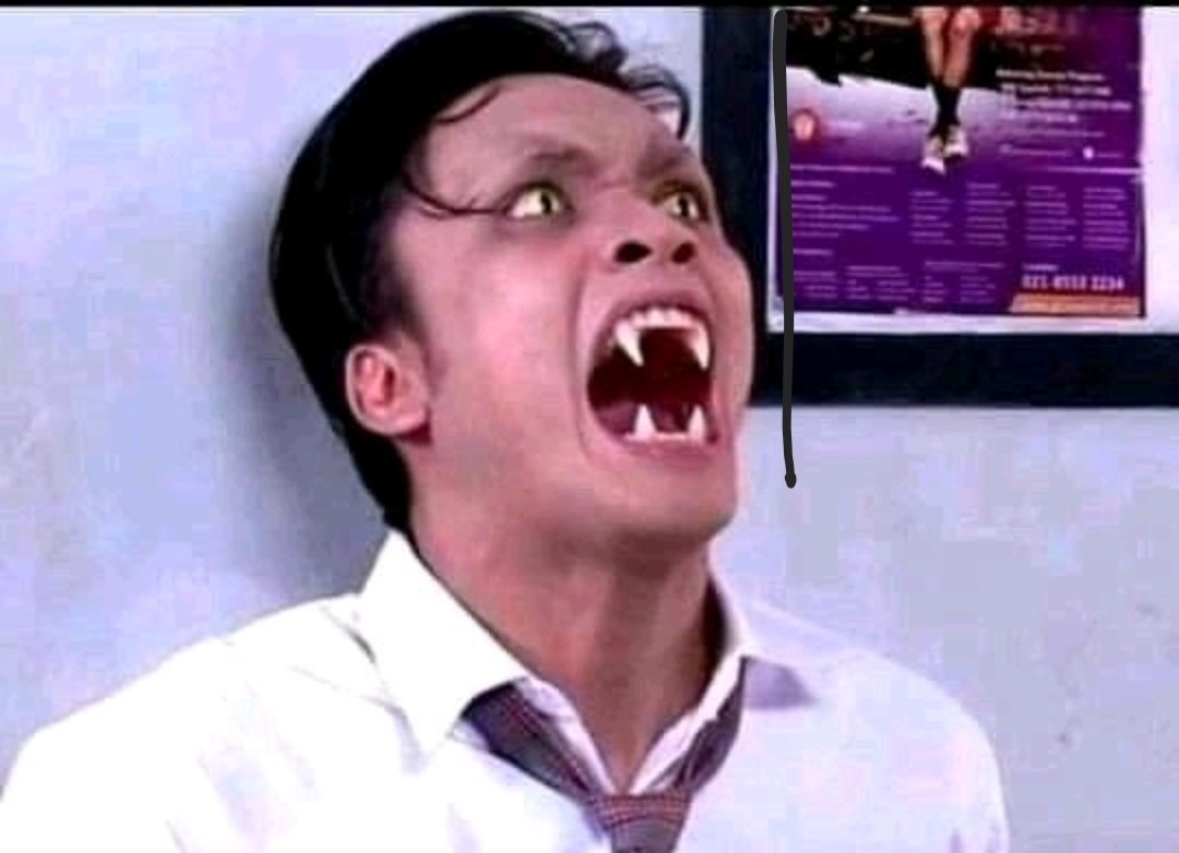 Skjzzzz's tweet photo. @kkuluk_ Gitu doang nangis, apalagi liat khodam gua ya, btw qhaqha khodam nya apa? https://t.co/glvZcDjmBl