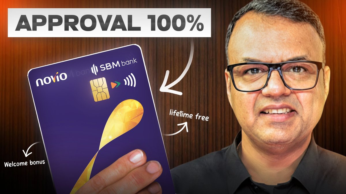 #sponsored
Credit card with 100% Approval Rate and without Any Income Proof? 🤔

💳 SBM novio RuPay Credit Card (FD Backed)

🔗Apply → bit.ly/EPM_novio

🎬 BOGO movie tickets (₹250/month)
🍔 ₹100 OFF on Swiggy (Once a month)
⚡ ₹100 OFF on Zepto (Once a month)
🛒 5%
