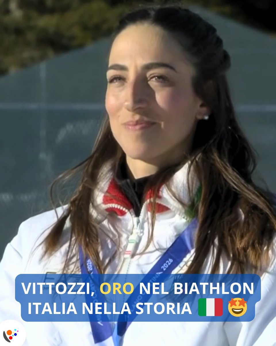 🥇💙 Straordinario oro per Lisa #Vittozzi nell'Inseguimento di Anterselva e primo titolo di sempre per l'Italia nel Biathlon alle Olimpiadi!

🇮🇹 L'Italia entra nella storia a #MilanoCortina: con 22 medaglie si è superato il record storico dell'edizione di Lillehammer 1994 🤩