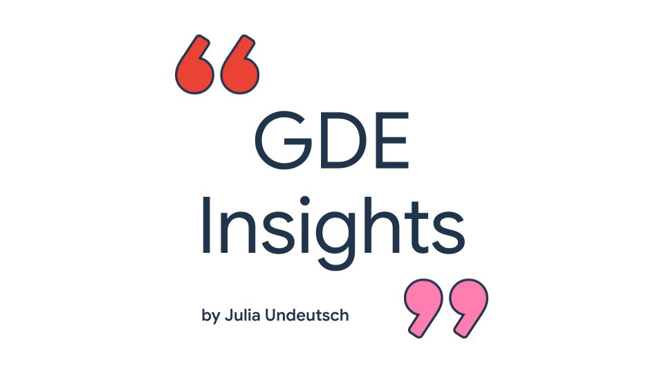 Julia Undeutsch | GDE 👩🏻‍💻 tweet media