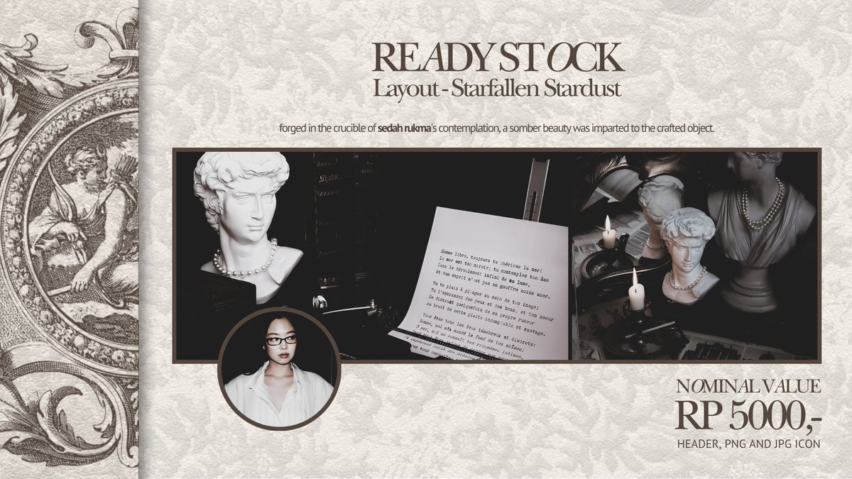 sedahrukma's tweet image. Help rt/repost? Thank you!

Ready-to-go 30 layout - Jennie priced at RP 5,000,-/each includes png and jpg icon. Don’t hesitate to knock my dm if you’re interested.

#zonauang #zonajajan