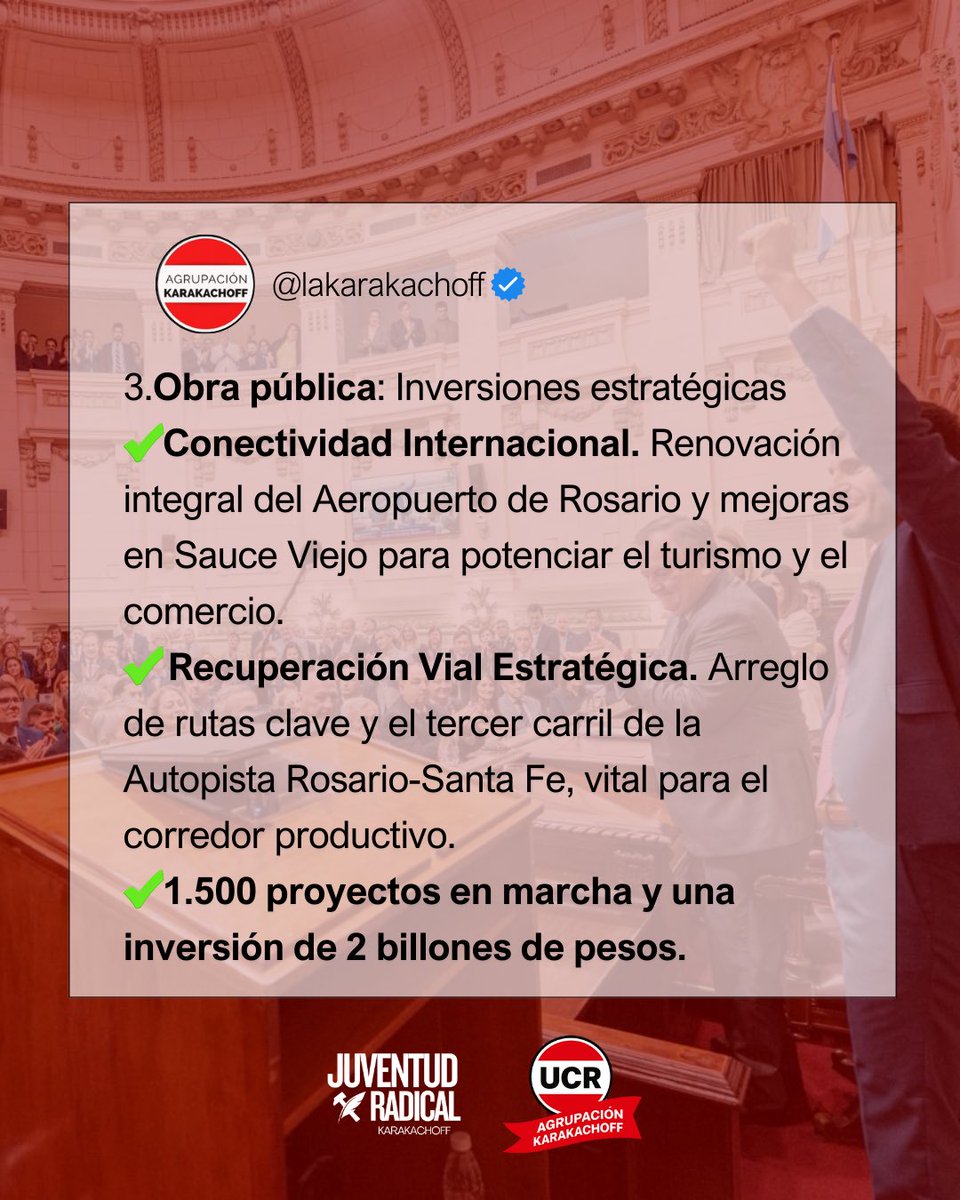 144° Apertura de Sesiones en la Invencible Provincia de Santa Fe: gestión y resultados ✅

​Hoy el gobernador <a href="/maxipullaro/">Maximiliano Pullaro</a> rinde cuentas ante todos los santafesinos. En dos años  logramos lo que muchos decían que era imposible: