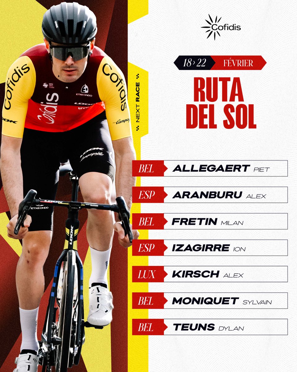 Team Cofidis tweet media