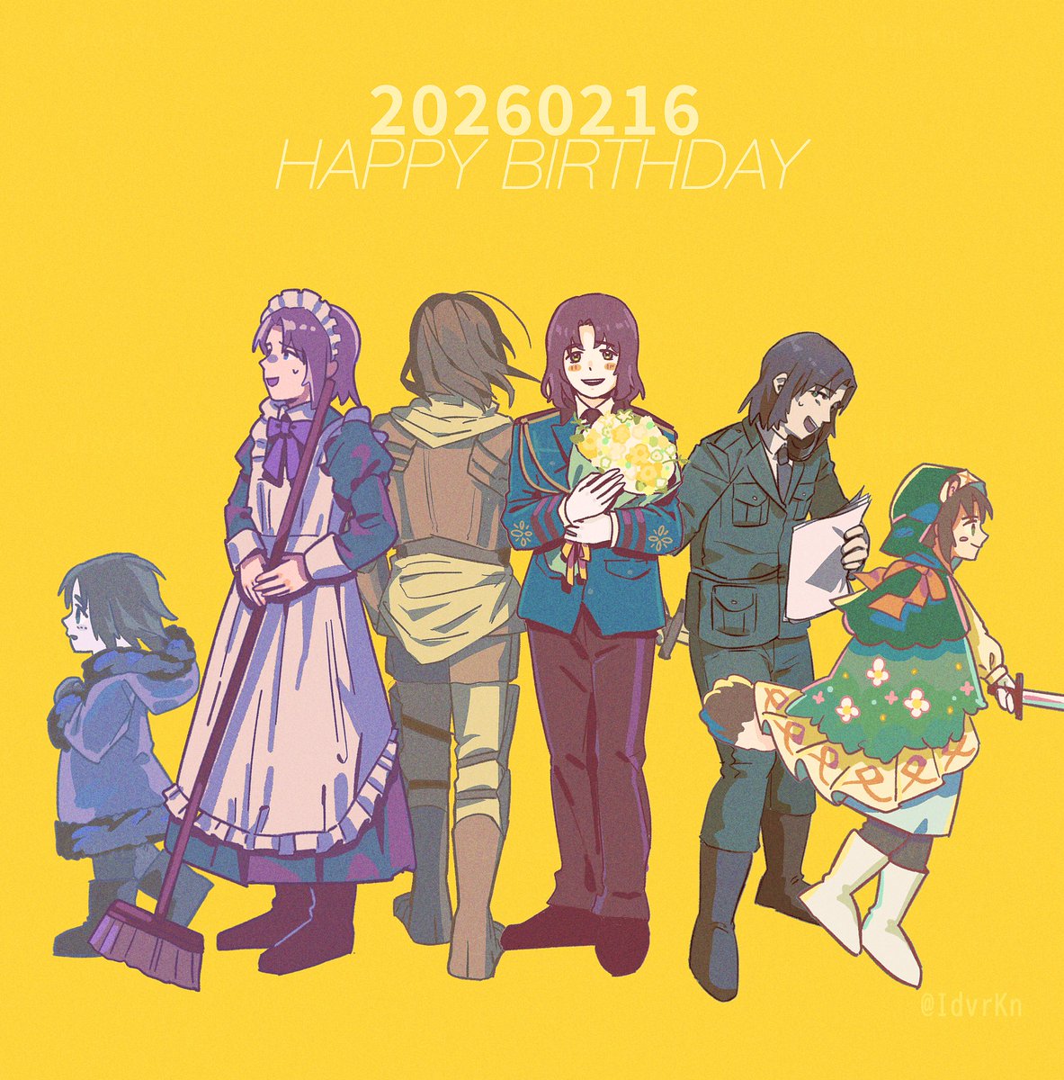 君の色んな顔が好き！

#トーリス生誕祭2026
#リト生誕祭2026