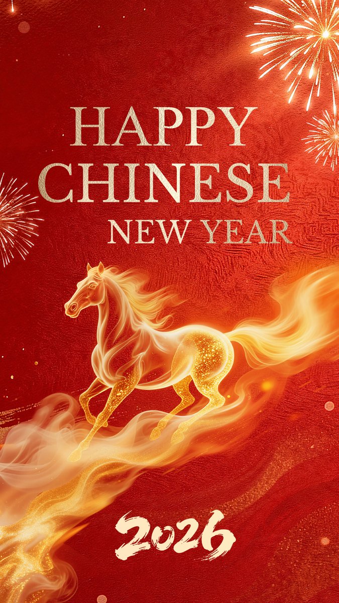 BUPT1955's tweet photo. 🎉Wishing everyone a joyful Chinese New Year from #BUPT! 🥳
🙌May the Year of the Horse fill your life with happiness, health, and endless opportunities. 🌻
🧧新春快乐!🧧
#BUPT2026 #YearOfTheHorse #HappyNewYear https://t.co/QMc2QMxv7V