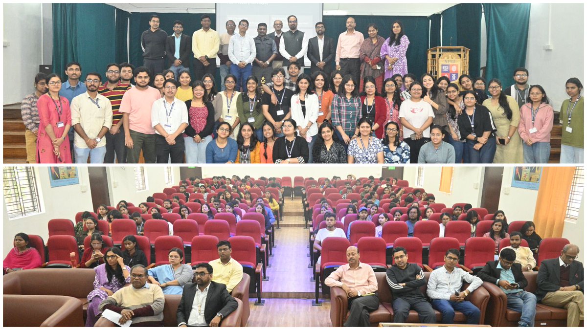 NFSU_Tripura's tweet photo. National Forensic Sciences University–Tripura Campus invited Mr. Amit Ghosh, Co-founder and Director of aHARAN EduSMART Pvt. Ltd., to share his valuable insights, knowledge and entrepreneurial experience with the students of NFSU-TC. Dated – 12/02/2026.
#NFSU #NFSUTC https://t.co/ybcGwRWEfO