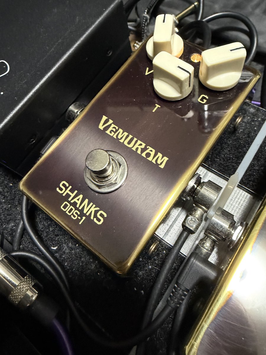 エフェクターレビュー！2 本日手に入れた ・VEMURAM SHANKS ODS-1