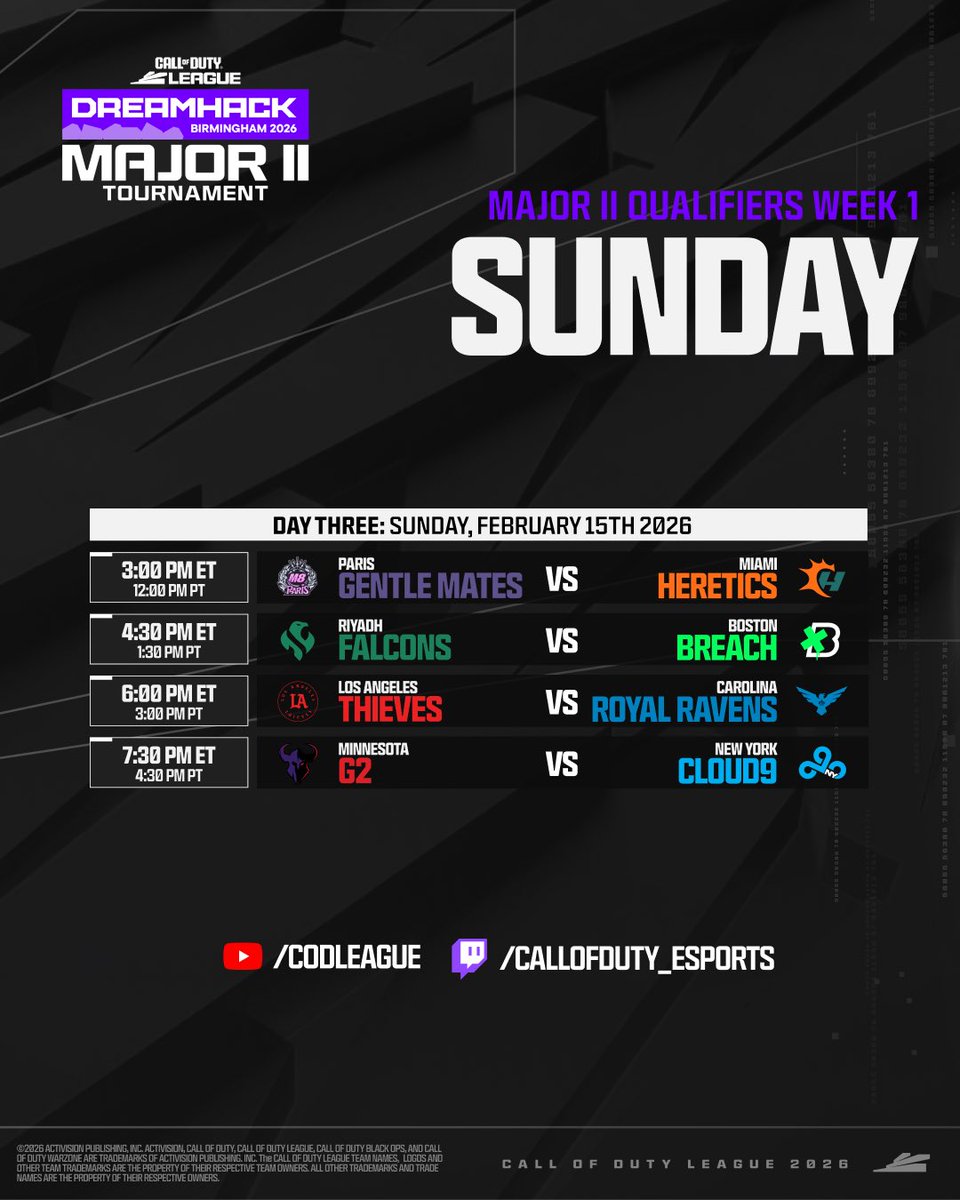 Call of Duty League tweet media