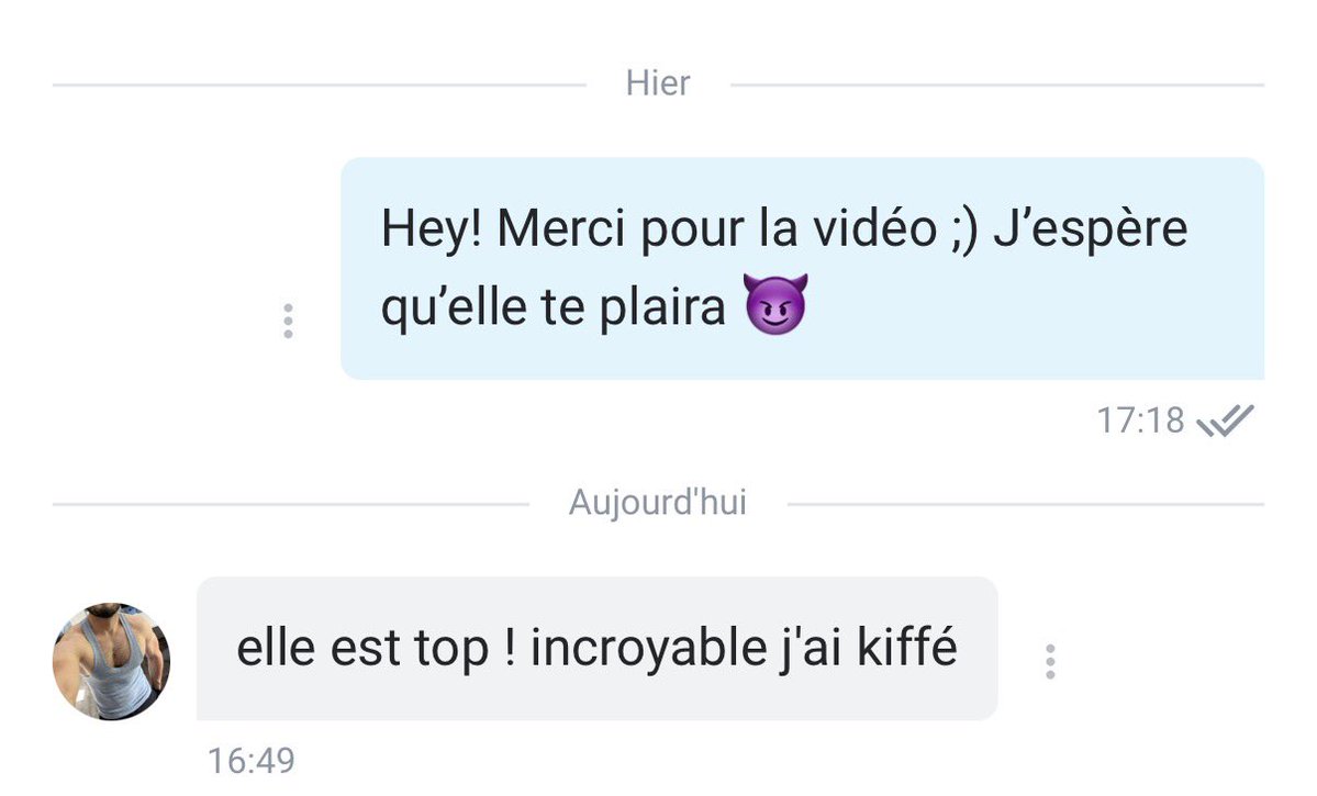 On aime ce genre de retour sur ma 1ere vidéo avec <a href="/Juljdu13/">Daddy J</a> 🥰

onlyfans.com/2274704026/kin…