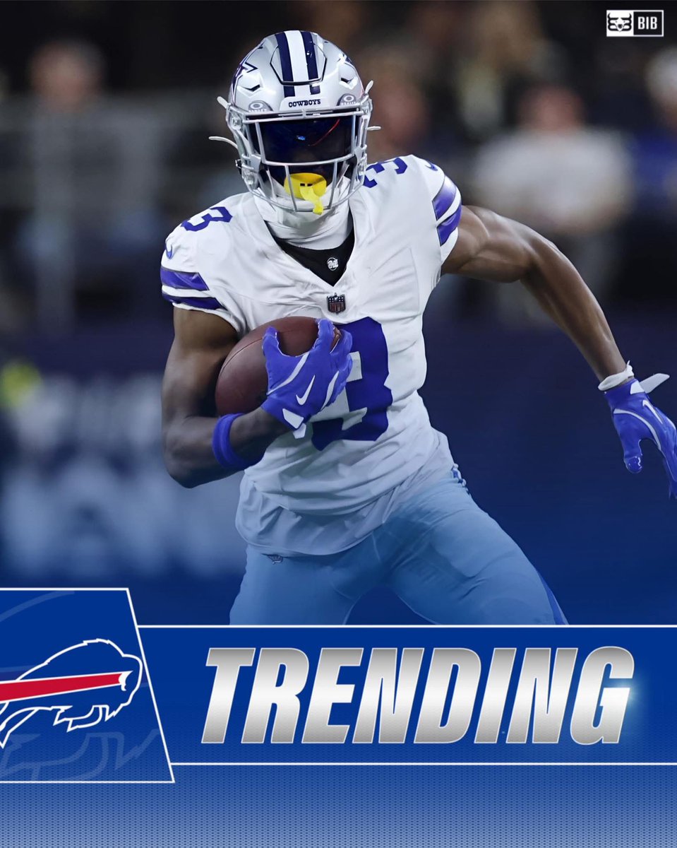 BuiltInBuffalo_'s tweet photo. 𝗧𝗥𝗘𝗡𝗗𝗜𝗡𝗚: The #Cowboys are LIKELY to franchise tag WR George Pickens, and are willing to POSSIBLY trade him for the right package!

Would you want to #Bills to trade for Pickens? 🤔

#BuiltInBuffalo | #GoBills | #BillsMafia https://t.co/6lQVTarbAC