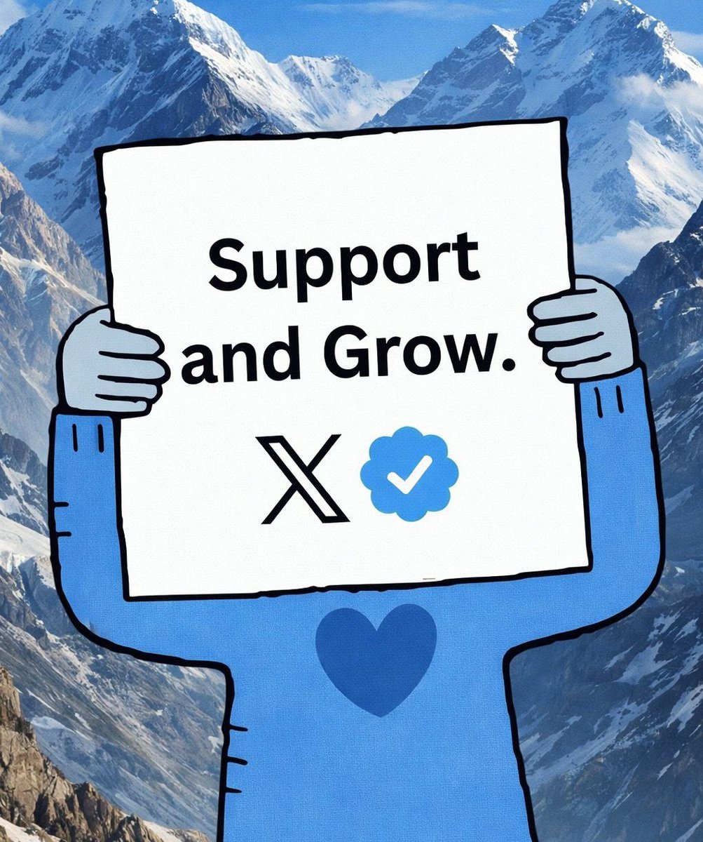 Let's support and grow
Just reply hi and I'll follow