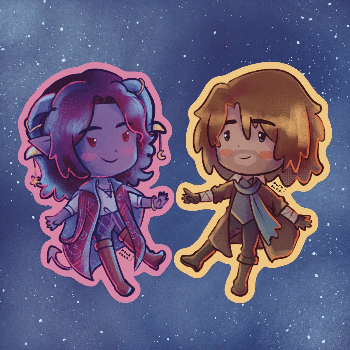 moonpaws_art's tweet photo. Another day, another #Widomauk 😌
✨
✨
✨
#CalebWidogast #MollymaukTealeaf #CriticalRole #TheMightyNein https://t.co/ndi5IdMVLj