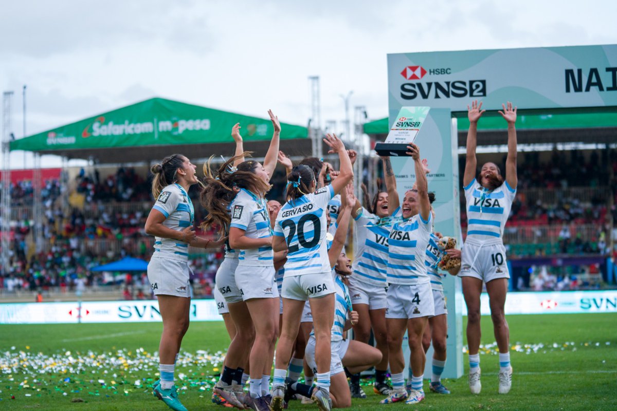 Ladies and gentlemen, your Nairobi 7s is a wrap!!
Congratulations to Argentina and Germany on winning the inaugural leg of the 2026 HSBC SVNS2.

Sao Paulo and Montevideo here we come!!  #HSBCSVNS2 #KenyaCornwrIsHome