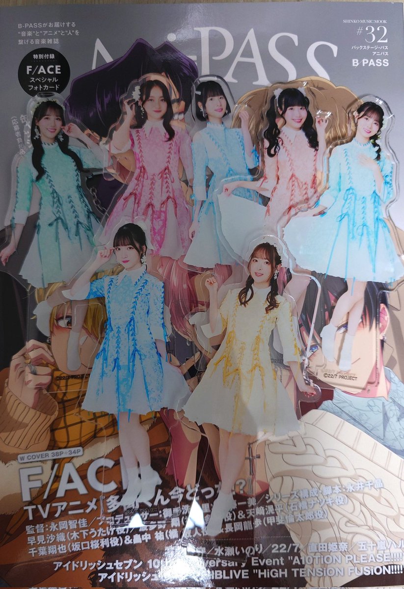 3rdアルバム『ABC予想』のインタビュー記事が掲載された Ani-PASS #32