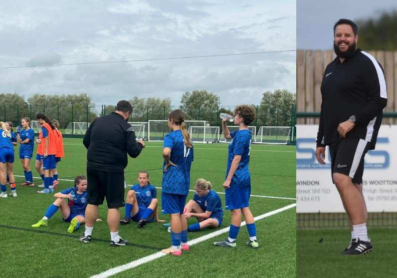 RadioBathDAB's tweet photo. Catch Adam Wood, Girls Academy Lead at @ChipTownFC on Radio Bath Sport discussing opportunities in girls and women's football! ⚽️  

👉 Listen here:  
https://t.co/E6ijL0L71E

📩 recruitment@chippenhamtown.com for 2026/2027 Girls Open Trials info.    

@woodythecoach https://t.co/4ZFi20QE0L